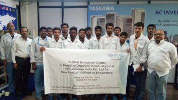 Industrial Visit at Yaskawa India Pvt Ltd for New Horizon College