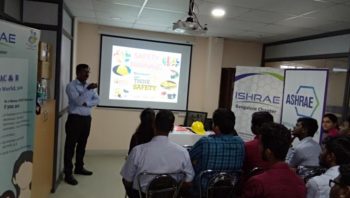 W@I Technical talk on HVAC Safety aspects by Mr.Rajan