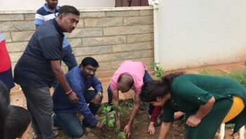 W@I Celebrating “World Environment Day” – Tree Planting by Mrs.DeepaRajganesh